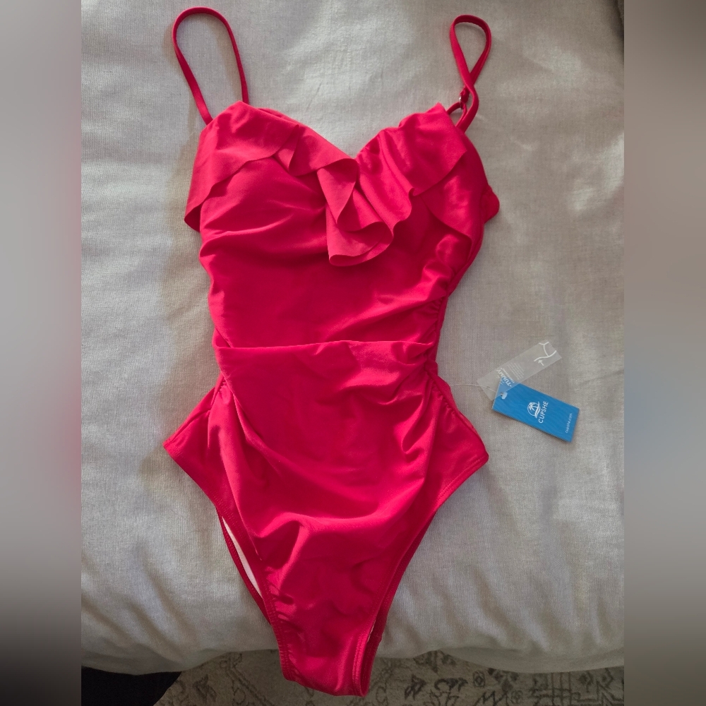 Cupshe Vibrant Red Swimsuit